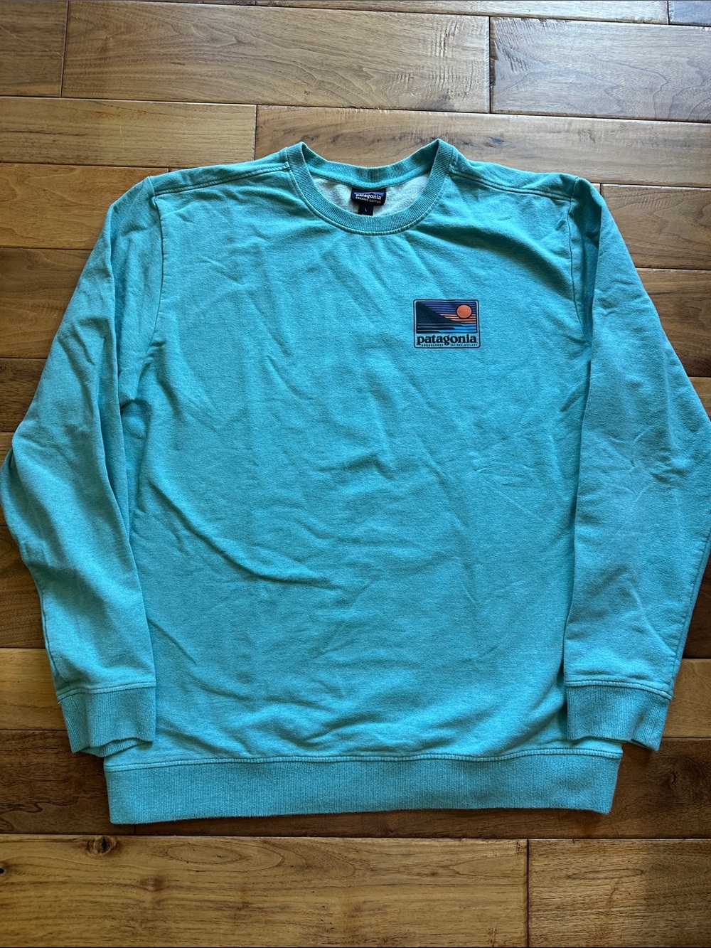 Patagonia Up & Out midweght crew. Sz large